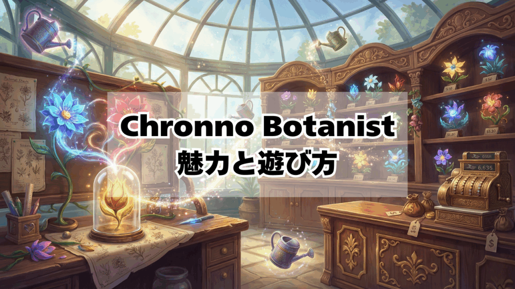 新種の植物を誕生させるシミュレーションゲームChronno Botanistの魅力と遊び方