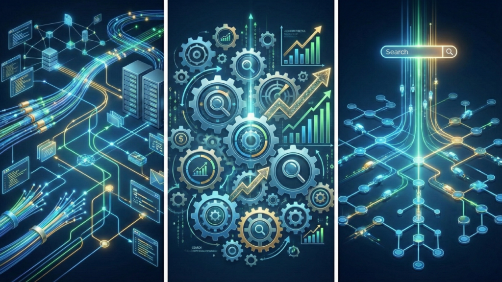 実際の検索結果にアクセスする独自性