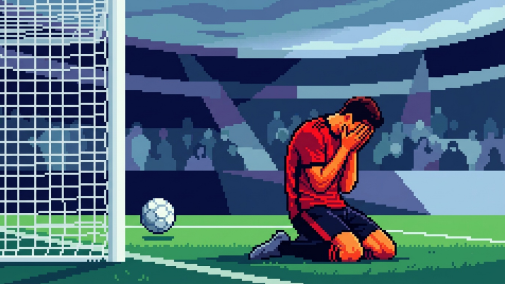 なぜ大一番でPKを失敗するのか？をロジックで再現したゲーム